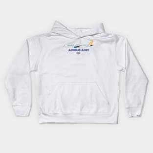 Airbus A321 - Novair Kids Hoodie